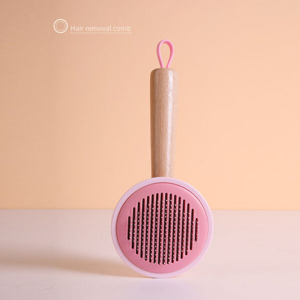 Wooden Pet Hair Brush