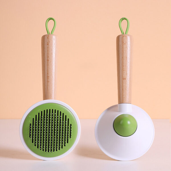 Wooden Pet Hair Brush